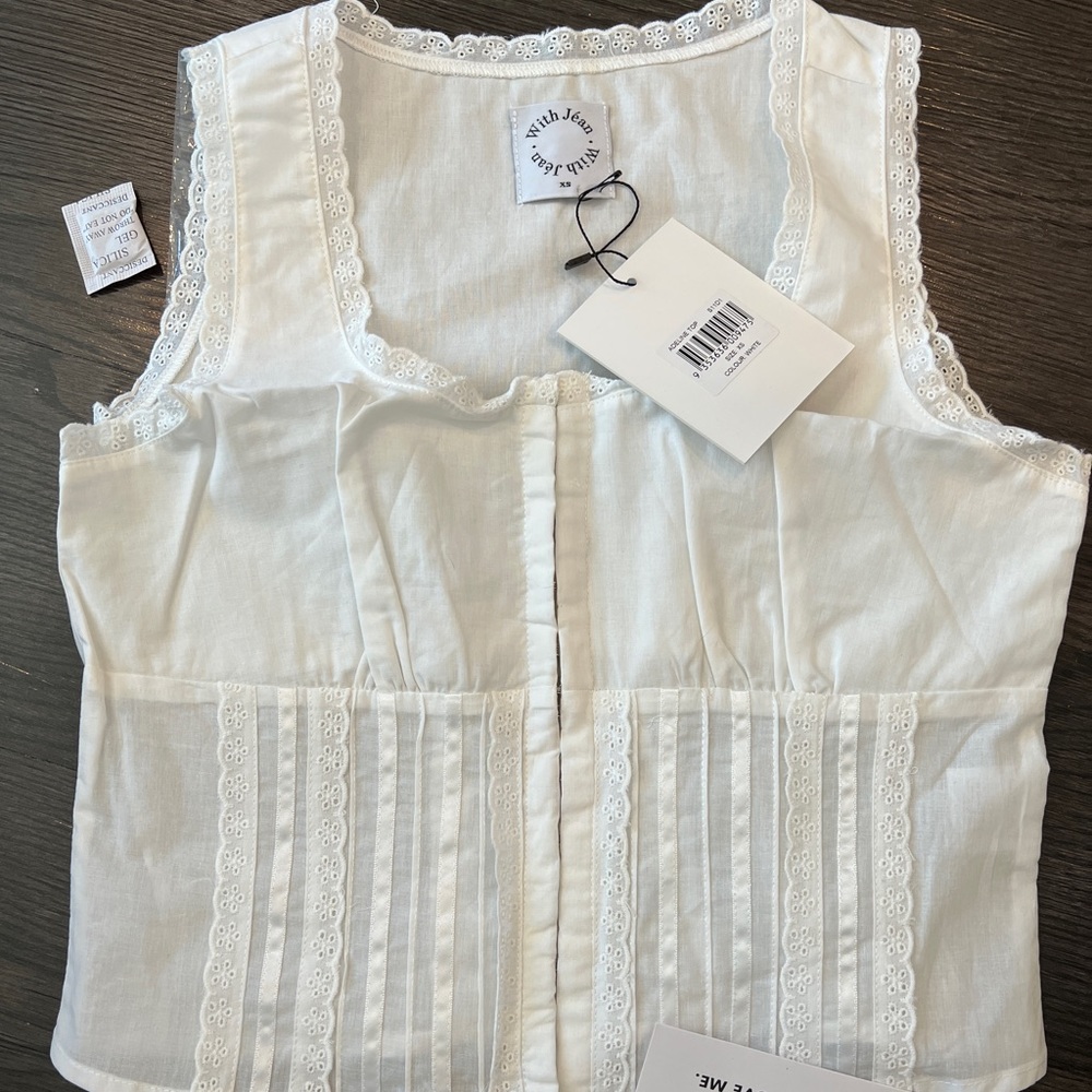 Brand new with Jean Adeline top -XS(fit for s and XS)